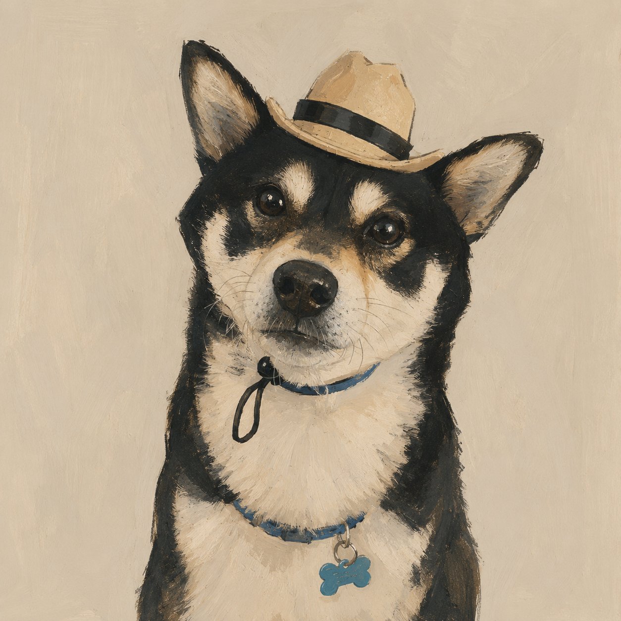 Taro — oil portrait