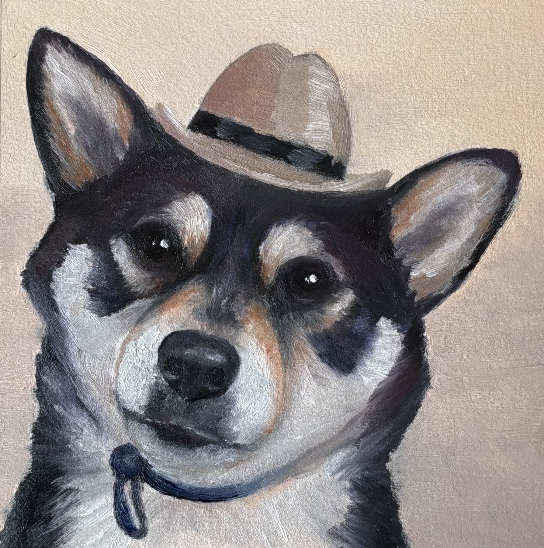 Taro — oil portrait